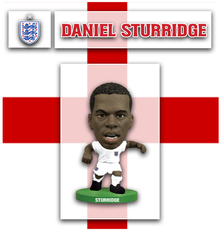 Soccerstarz - England - Daniel Sturridge - Home Kit