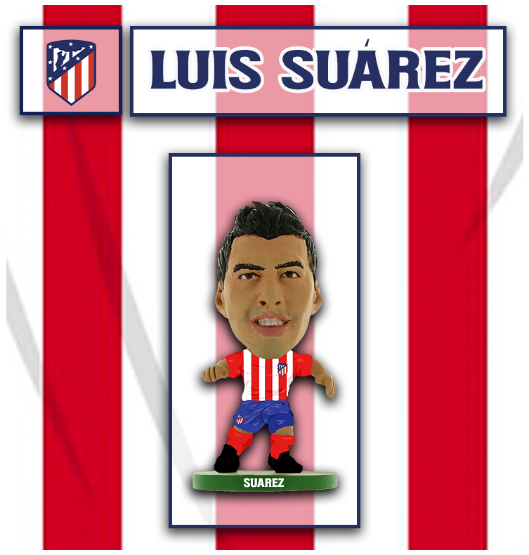 Luis Suarez - Atletico Madrid - Home Kit (Classic) (LOOSE)