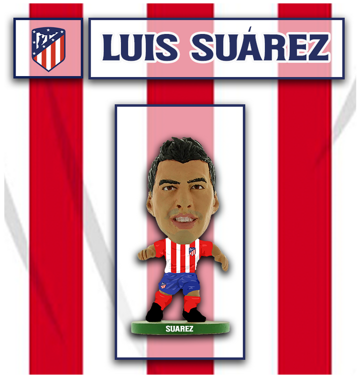 Luis Suarez - Atletico Madrid - Home Kit (Classic) (LOOSE)