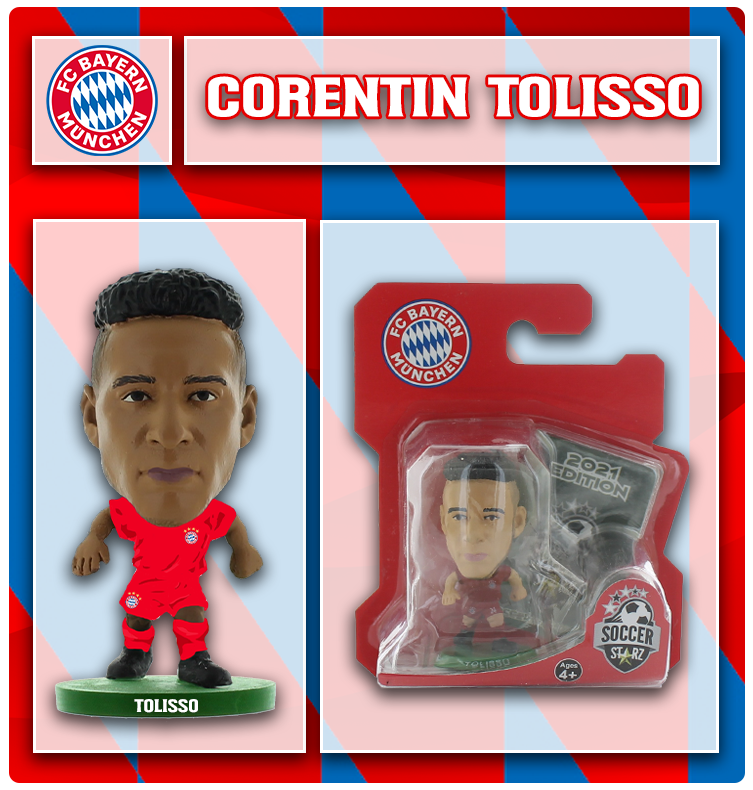 Soccerstarz - Bayern Munich - Corentin Tolisso - Home Kit