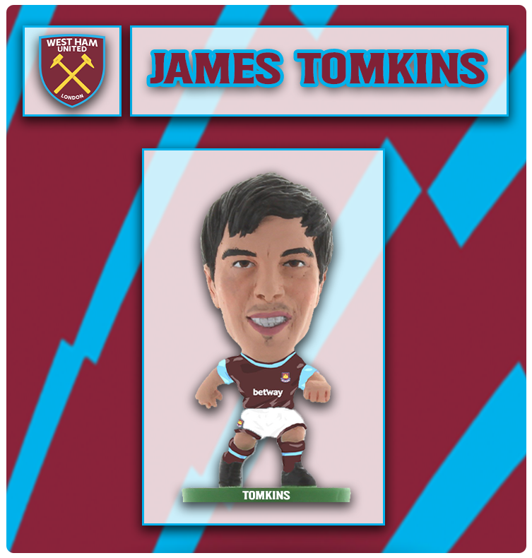 Soccerstarz - West Ham - James Tomkins - Home Kit