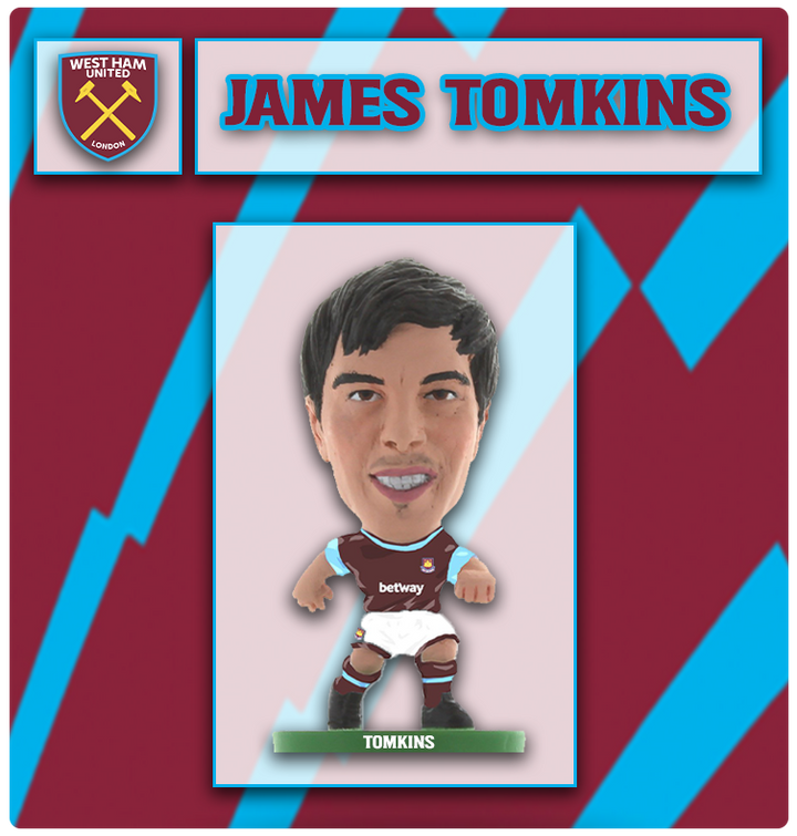 Soccerstarz - West Ham - James Tomkins - Home Kit