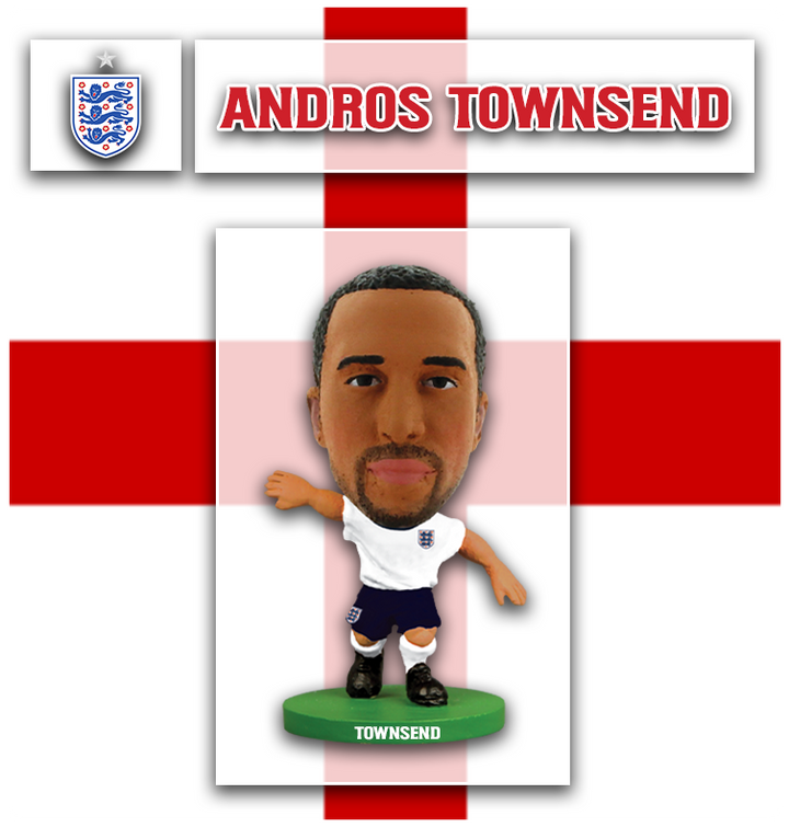Soccerstarz - England - Andros Townsend - Home Kit