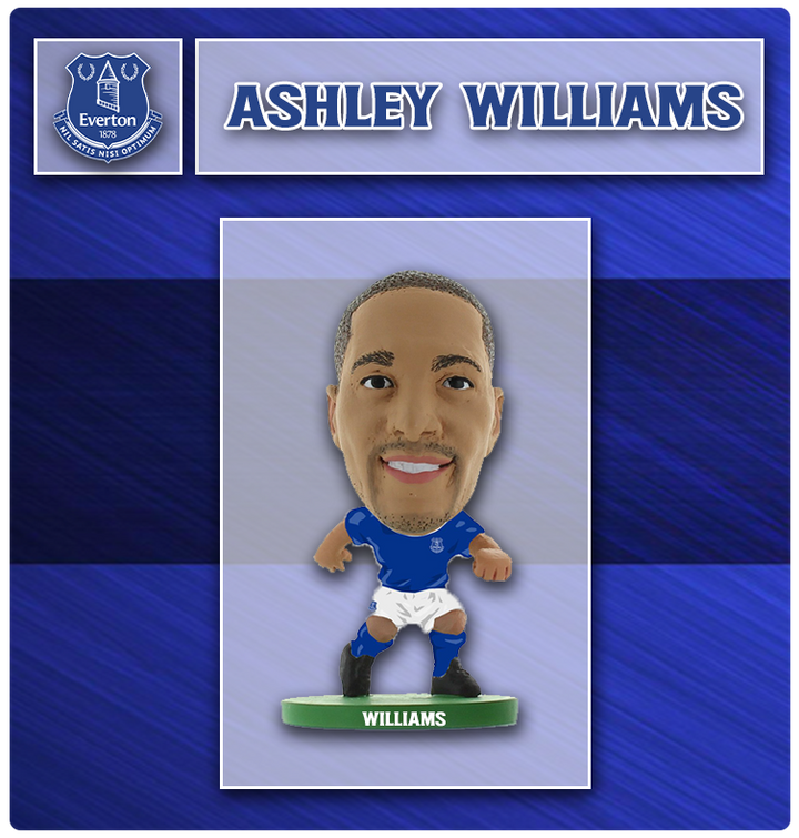 Soccerstarz - Everton - Ashley Williams - Home Kit