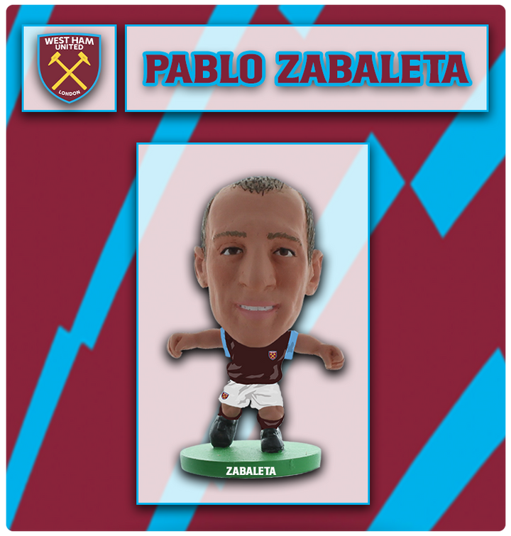 Soccerstarz - West Ham - Pablo Zabaleta - Home Kit